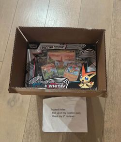 POKEMON Pokémon BLACK BOLT & WHITE FLARE VICTINI ILLUSTRATION COLLECTION BOX - case of 6