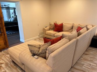 Beige Sectional Sofa
