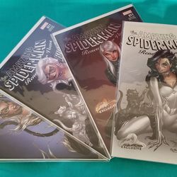 Marvel Comics Amazing Spider-man Renew Your Vows #11 J Scott Campbell 4 Cover Set