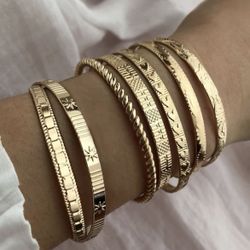 Gold Bracelets 