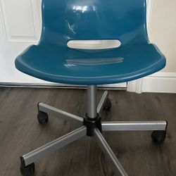 Turquoise Or White Color Swiveling Chairs $7 Each