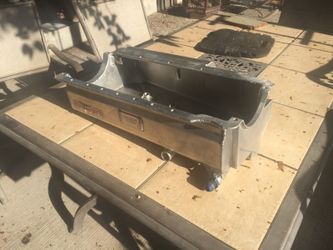 Hamburgers aluminum oil pan