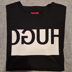 Men's Black Hugo Boss T-shirt Size Large