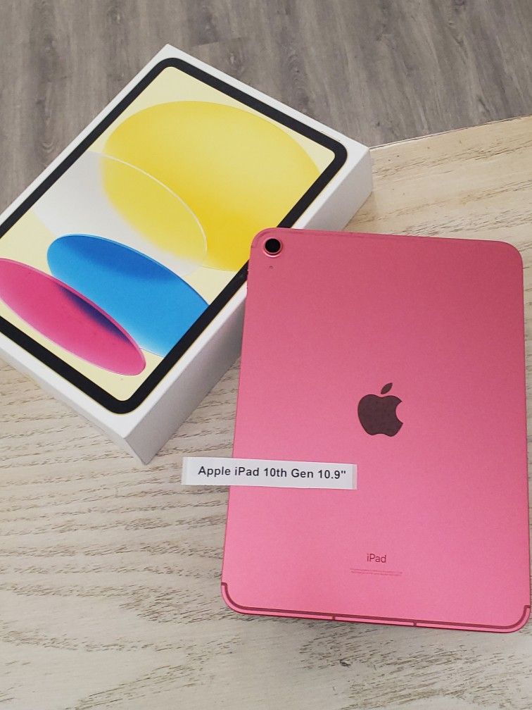 Apple iPad 10th Gen Tablet - $5 DOWN TODAY, NO CREDIT NEEDED