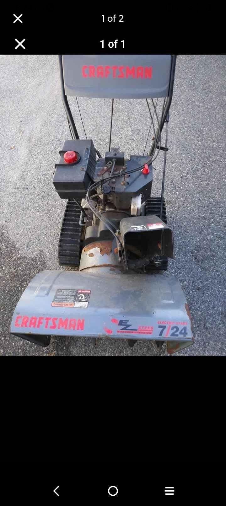 Craftsman 2 Stage Snowblower 