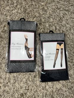 Fishnet Tights And Gloves