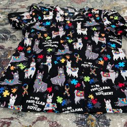 Scrub Top Medium 