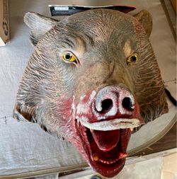 Movie bear Head Wall Mount Prop Halloween mask
