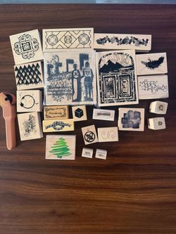 Wood stamps