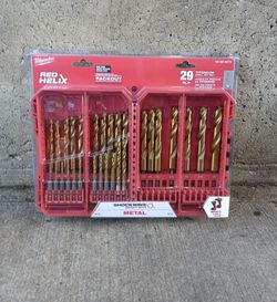 MILWAUKEE 29 PC TITANIUM DRILL BIT SET