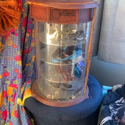 Vintage Colibri Display Case 