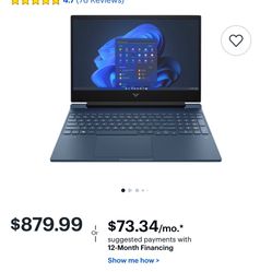 HP Victus Gaming Laptop 