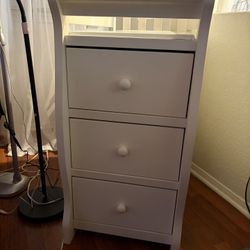 White Changing Table