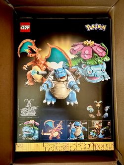 Lego Pokemon Venusaur Charizard Blastoise 72153