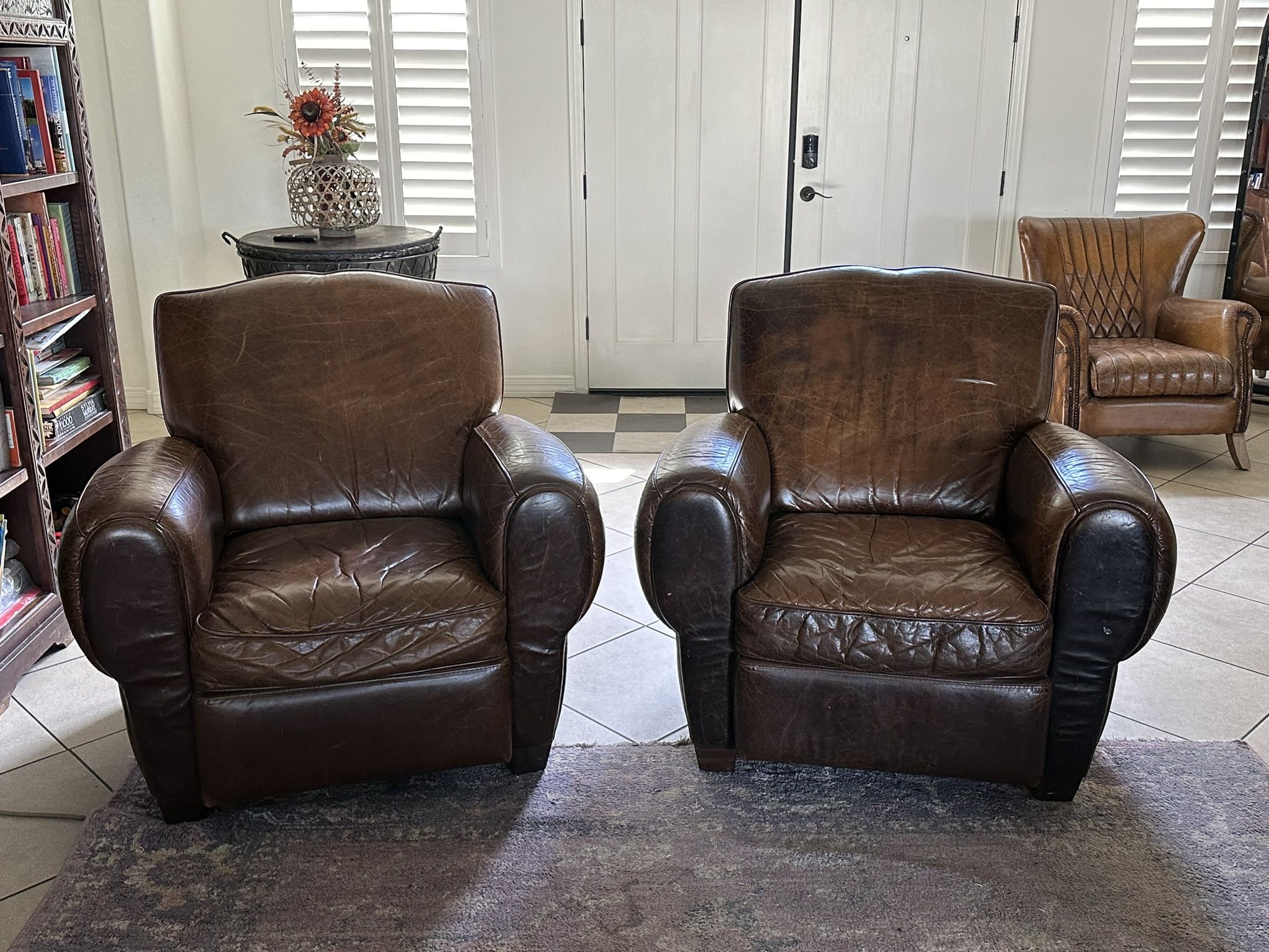 Brown Leather Chair(s)