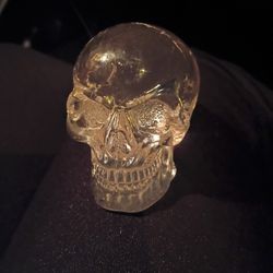 Cute Tiny Aesthetic Crystal Skull 