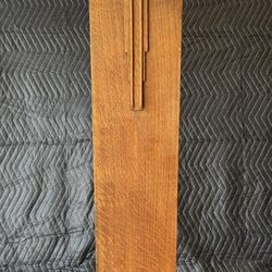 **RARE** 1900s Antique Art Deco Oak Long Case 3-Train Mechanism “Foreign” Granddaughter (Grandfather) Clock