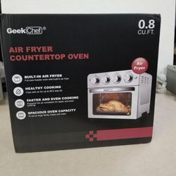 GeekChef Air Fryer Countertop Oven 0.8 Cubic ft BF0023 24QT COLOR SILVER