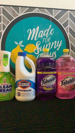 Household Cleaning Products Bundle.      Price is firm
