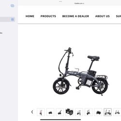 Brand New, Foldable E-bike