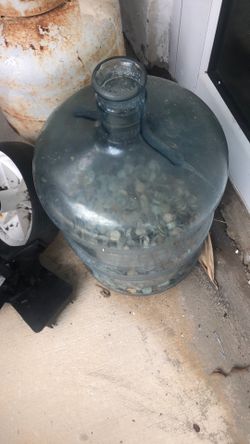 Cleaned Pennie’s Half Jar Water Bottle Mixed Pennie’s Half