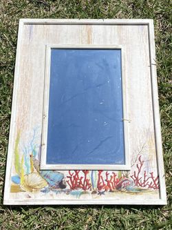 Seashell Decorated Mirror