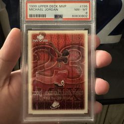 1999 Upperdeck Michael Jordan Psa 8