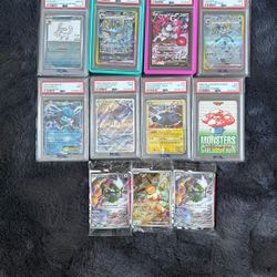 Pokemon Slabs and Sealed Promo