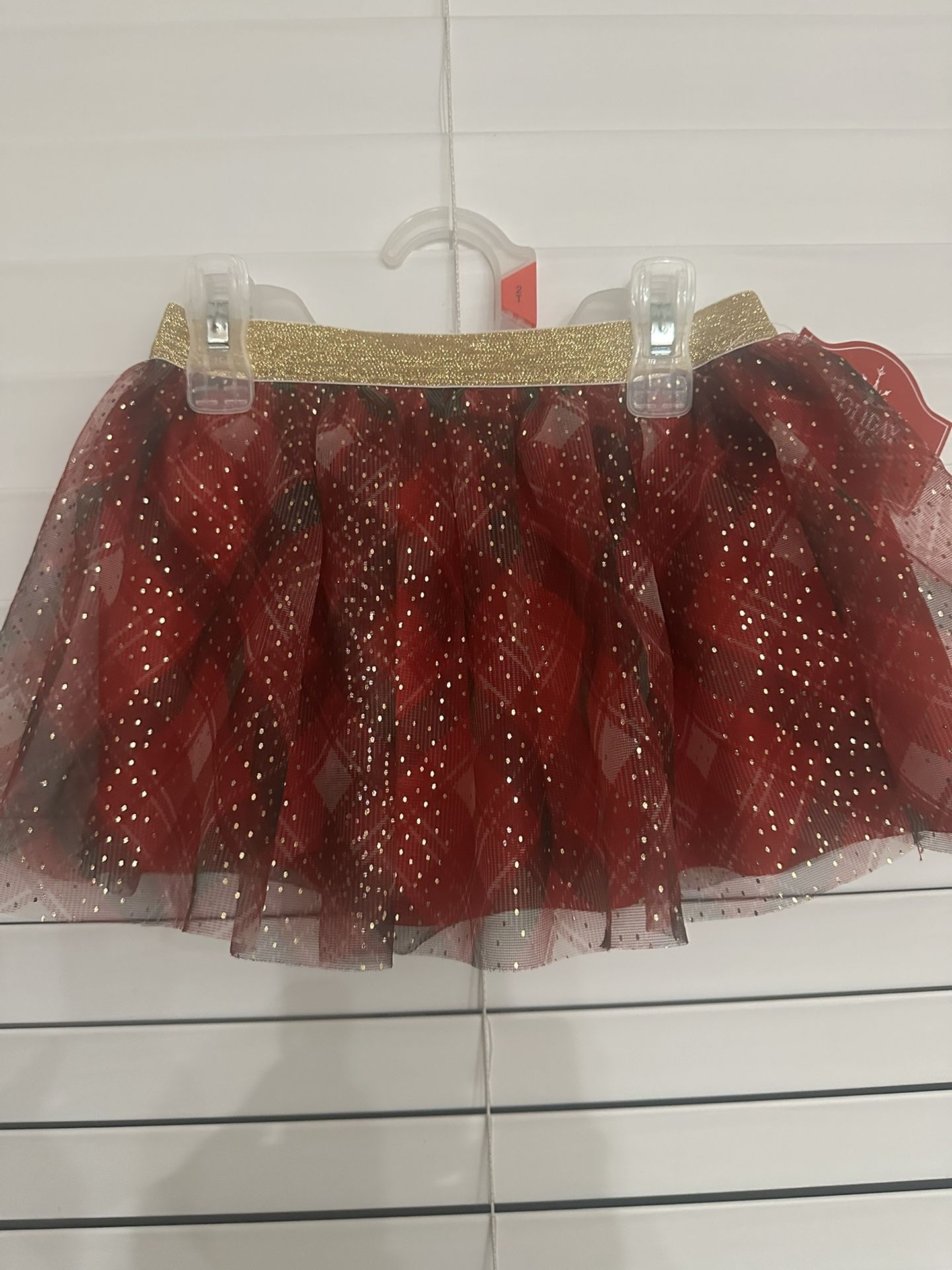 New Size 2T Christmas Tutu Skirt