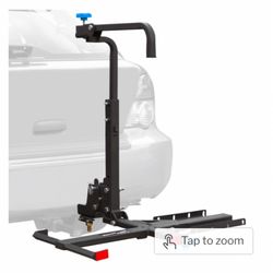 Wheelchair carrier and hitch
