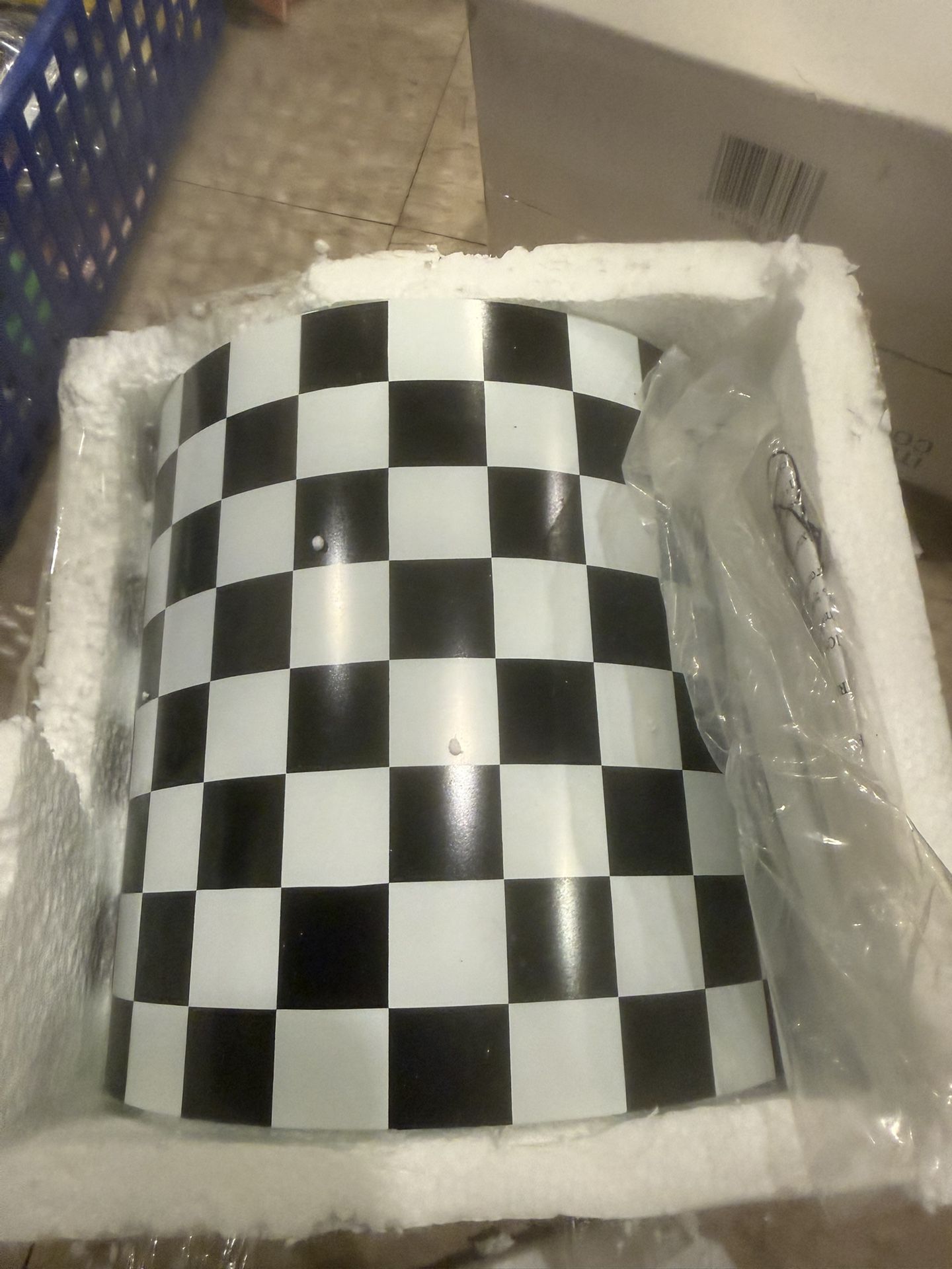 Checkered Wall Sconce