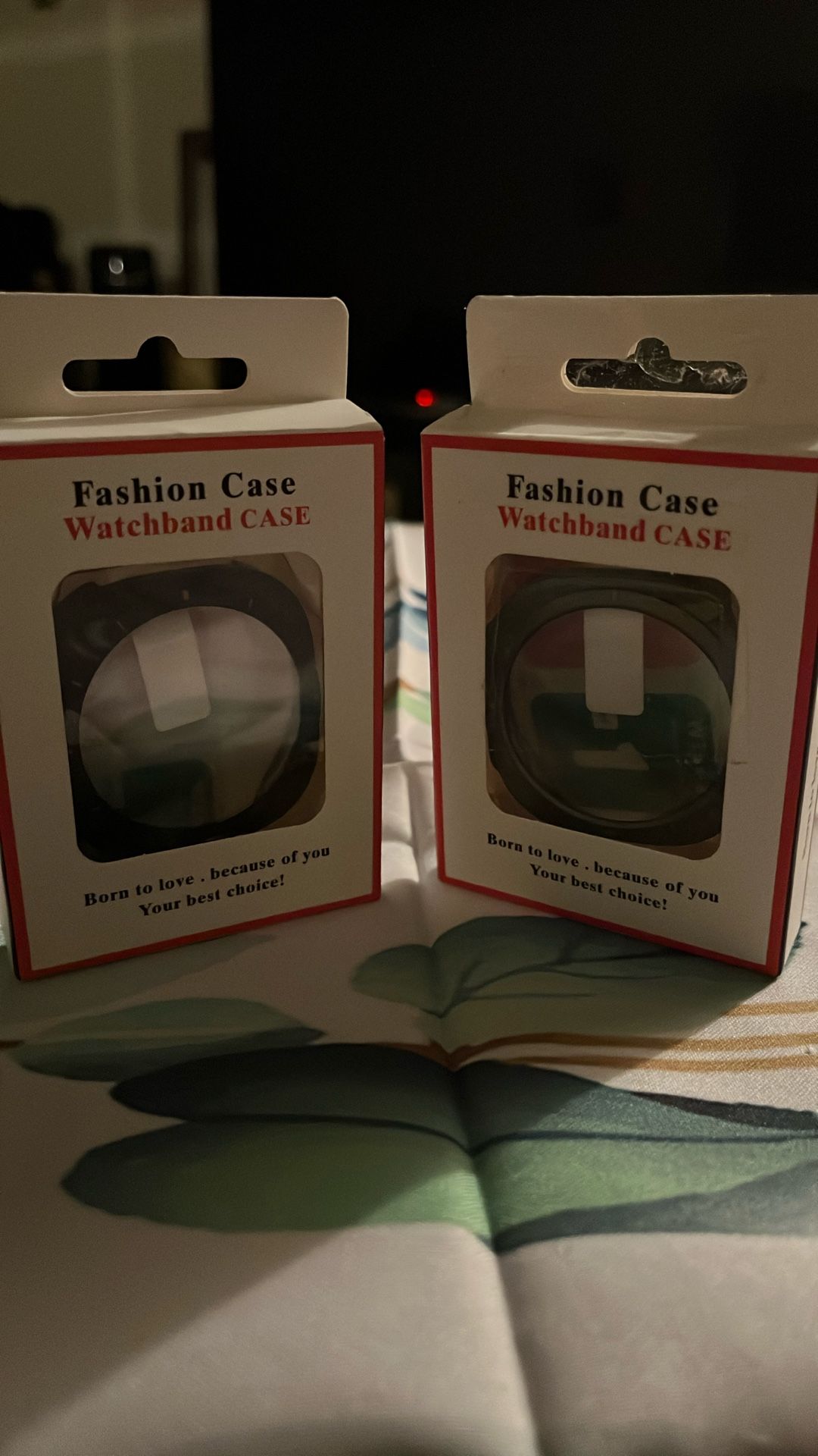 2 Watch Band Cases Brand New ! 2 For $1.00!