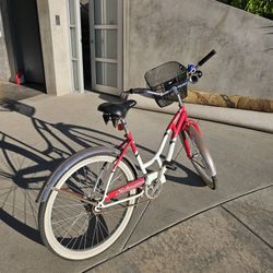 26” Ladies Schwinn Bike – Red & White