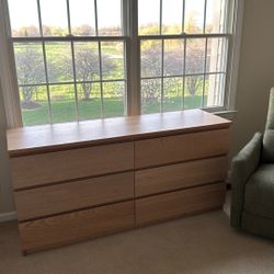 Dresser (Maple/ 6 Drawer)