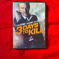 3 Days To Kill Dvd