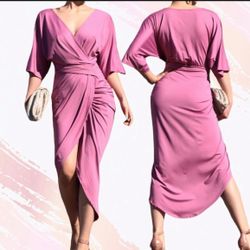 Brand New Mauve Pink Dress Medium 