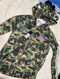 Bape Shark Hoodie Adidas Collab