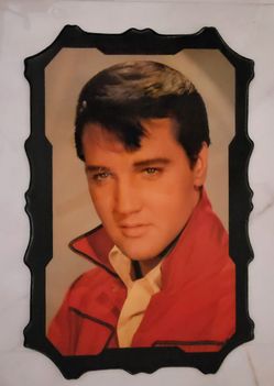 Elvis Presley Large Wall Picture 36" x 24" Vintage