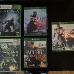 Video Games For Xbox One and  Xbox 360