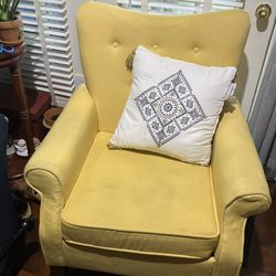 Yellow Arm Chair