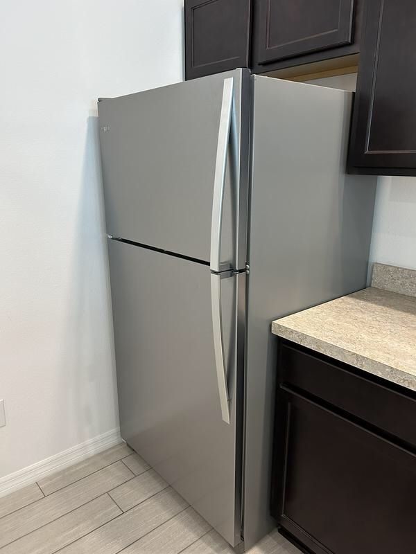 Refrigerator, stove, washer, and microwave