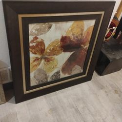 Solid Wood Framed Picture