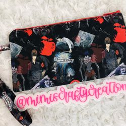 Death Note Anime Cell Phone Wristlet 