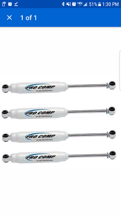 04 dodge ram 1500 3" lift shocks