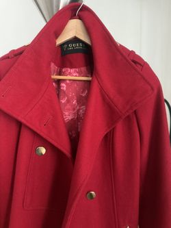Guess Wool Peacock Coat 