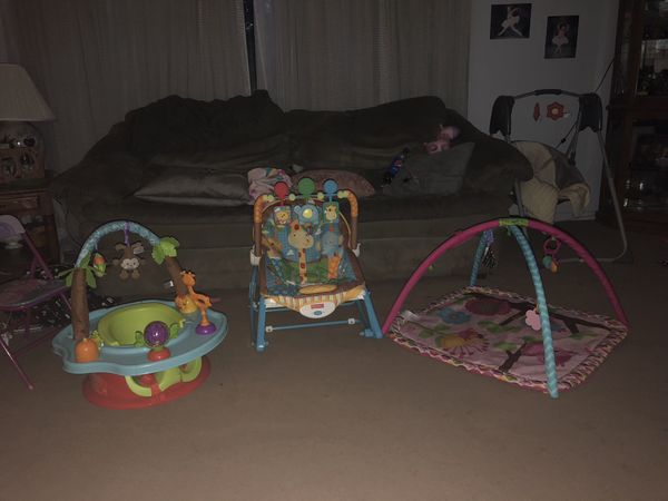 Baby Seat Vibrating Chair And Floor Mat For Sale In Quakertown Pa