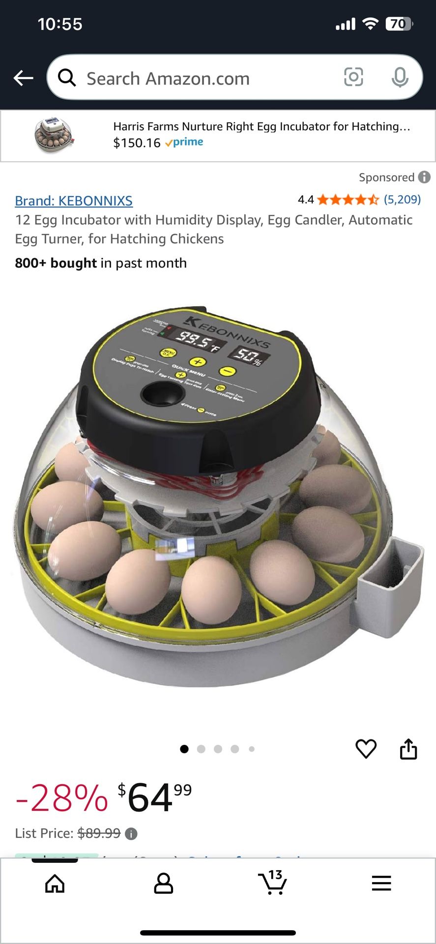 Automatic Digital Incubator