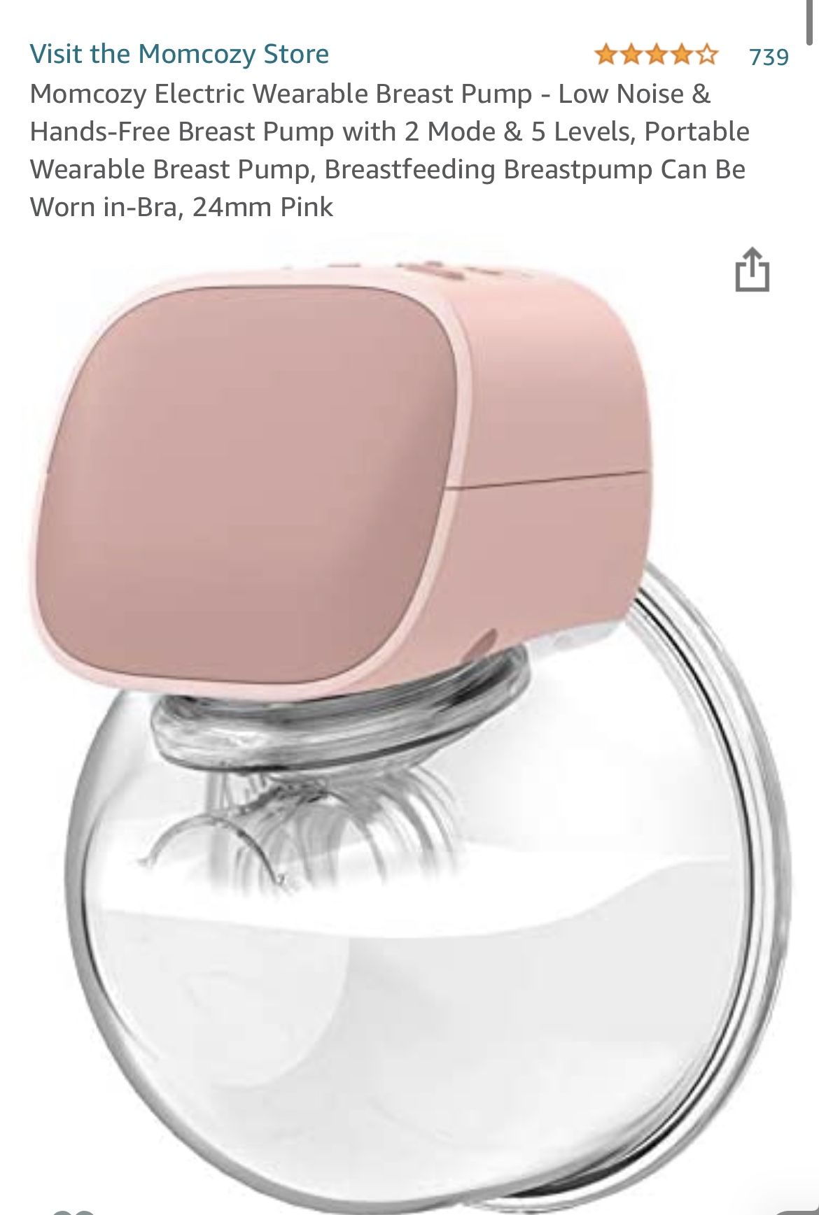 Hands-free Breast Pump 