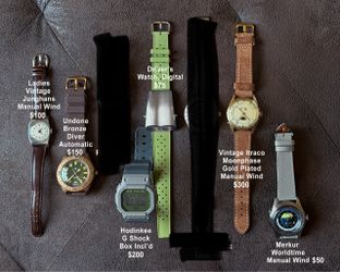 Assortment of Watches, Casio G Shock & More