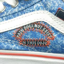 Vans Old Skool Cobra Kai Eagle Fang Karate Kids Youth Size 4 Women's 5.5 Denim